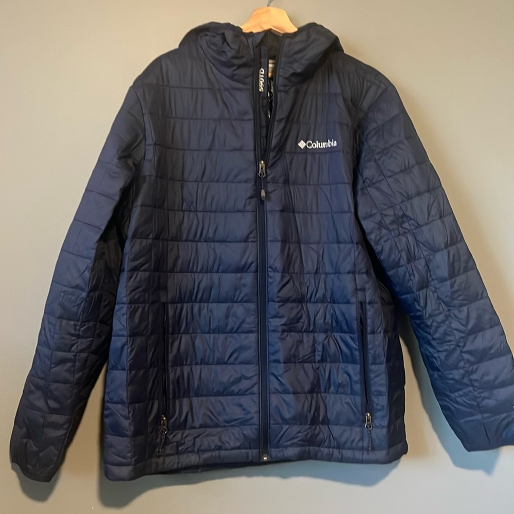 Men’s Columbia Winter Coat 590TD in Navy